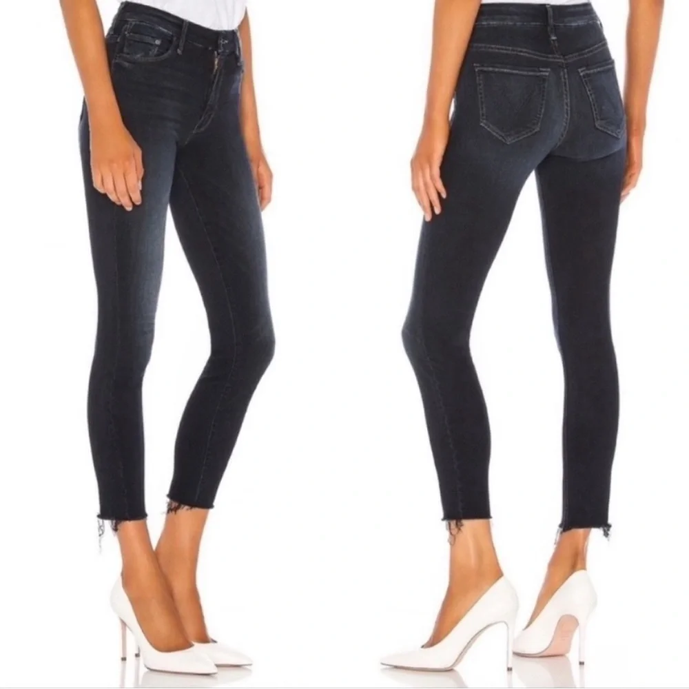 MOTHER High Waisted Ankle Fray in‎ Last Call.